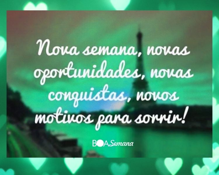 Boa noite boa semana