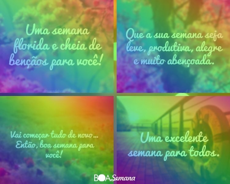 Frases de boa semana