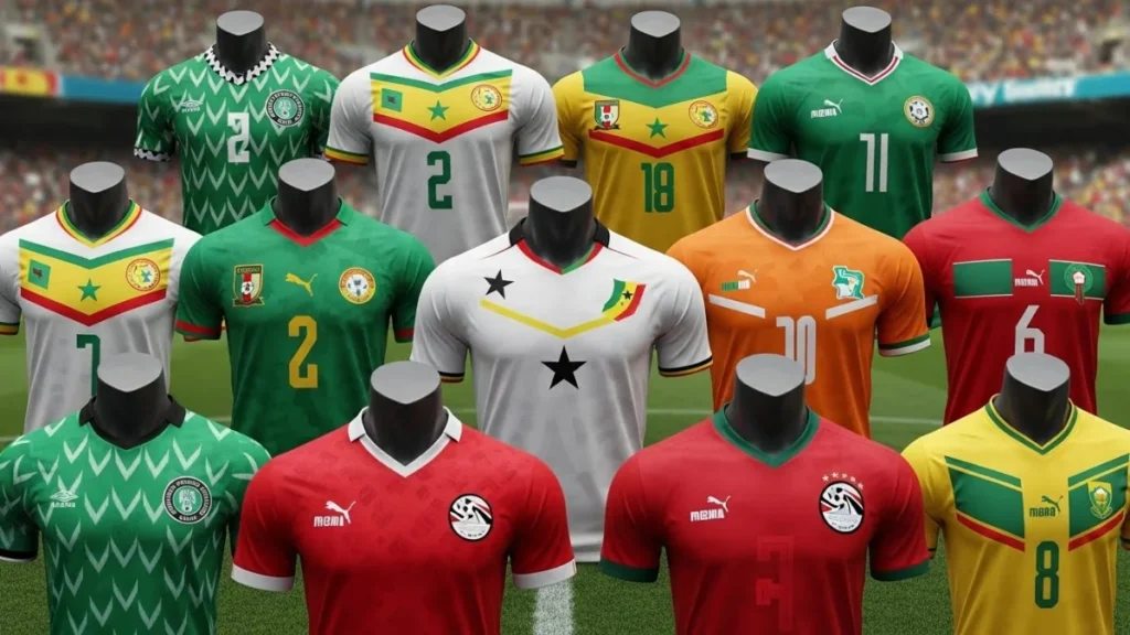 Camisa das Seleções Africanas: Mais que um Uniforme, uma Declaração Cultural