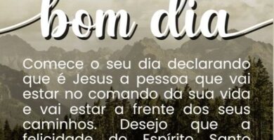 Mensagem de bom dia - Bom Dia com Jesus